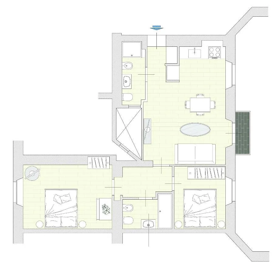Apartamento Residenza Belle Époque Milán